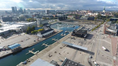 Survey of piers 19, 20, 21 of Vanasadam port, Tallinn, Estonia