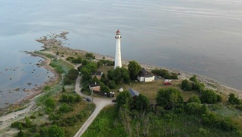 Survey of technical condition of Kihnu lighthouse, Estonia