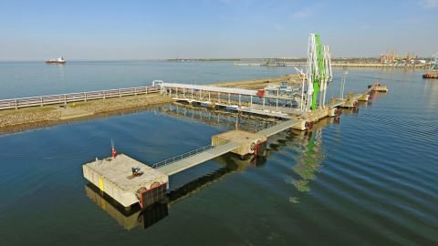 Emergency repair of connecting bridge at pier 1A, Muuga port, Estonia