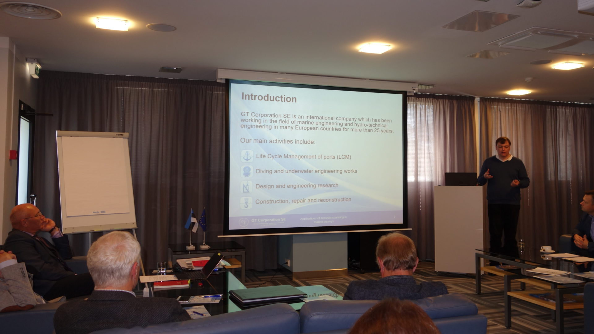 Presentation by Igor Burovenko, IT Coordinator at GT Corporation SE