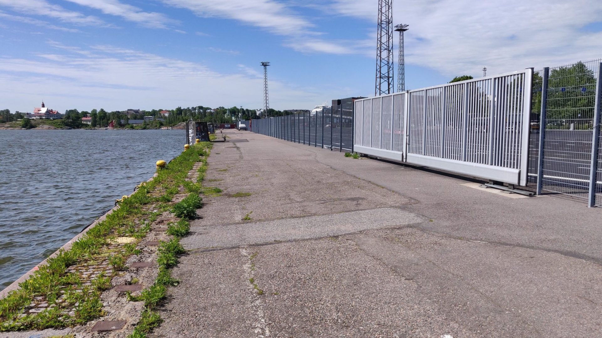 Pier ERB of port Helsinki