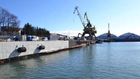 Repair and modernization of BLRT piers