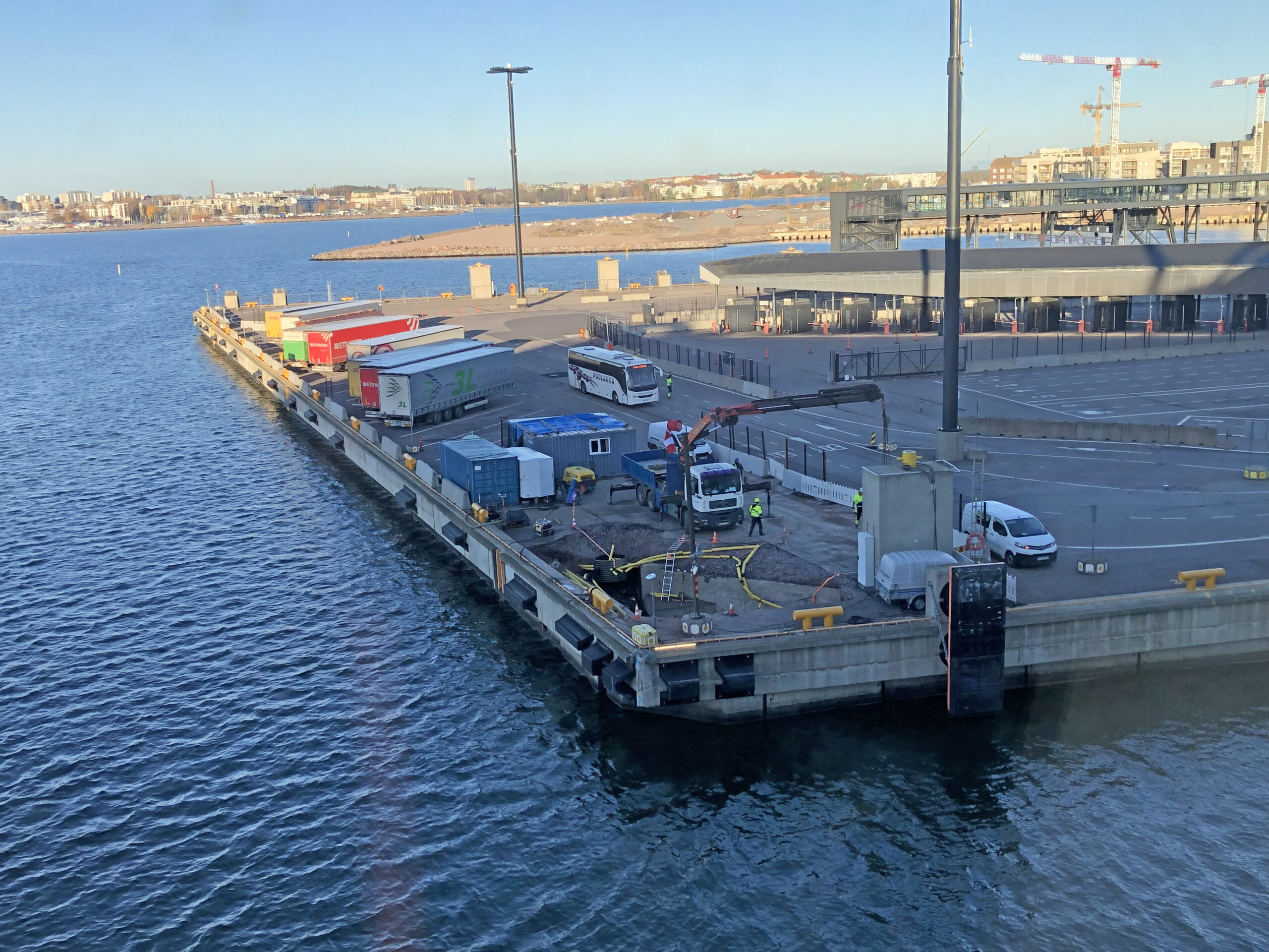 LJ7 quay part emergency repair, Finland